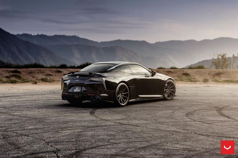  Lexus LC500 Obsidian on Vossen Wheels (HF-3) 2019 года  (фото 14 из 16)